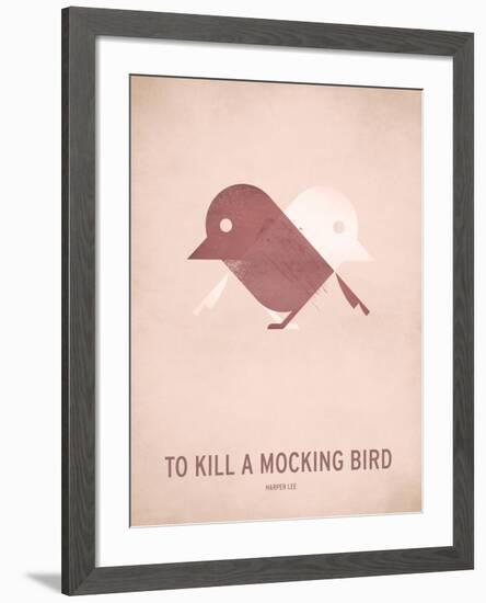 To Kill a Mocking Bird_Minimal-Christian Jackson-Framed Art Print