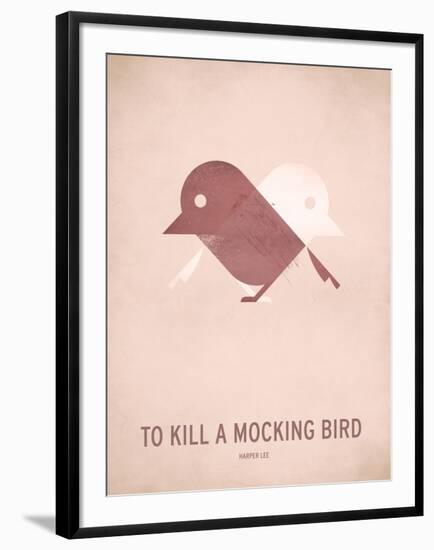 To Kill a Mocking Bird_Minimal-Christian Jackson-Framed Art Print