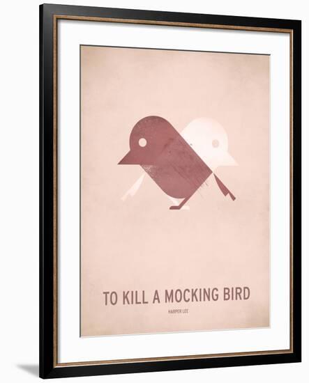 To Kill a Mocking Bird_Minimal-Christian Jackson-Framed Art Print