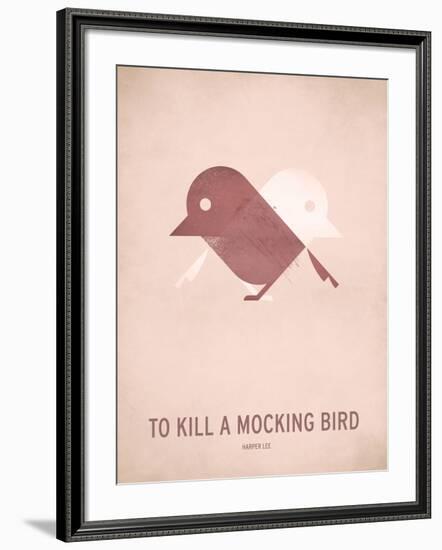 To Kill a Mocking Bird_Minimal-Christian Jackson-Framed Art Print