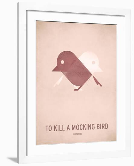 To Kill a Mocking Bird_Minimal-Christian Jackson-Framed Art Print