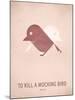 To Kill a Mocking Bird_Minimal-Christian Jackson-Mounted Art Print