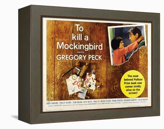 To Kill a Mockingbird, 1962, Directed by Robert Mulligan-null-Framed Premier Image Canvas