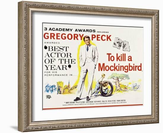 To Kill a Mockingbird, 1962-null-Framed Giclee Print