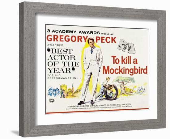 To Kill a Mockingbird, 1962-null-Framed Giclee Print