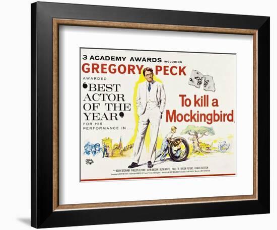 To Kill a Mockingbird, 1962-null-Framed Giclee Print