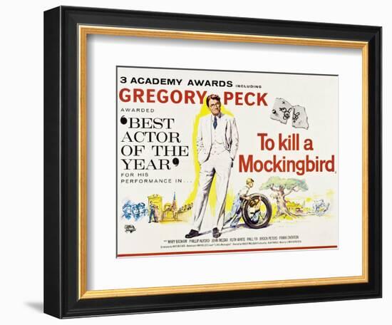 To Kill a Mockingbird, 1962-null-Framed Giclee Print