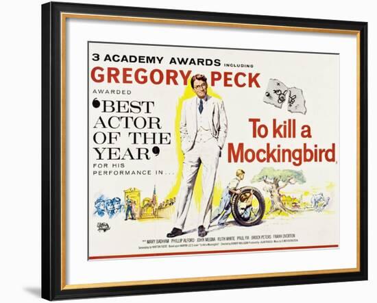 To Kill a Mockingbird, 1962-null-Framed Giclee Print