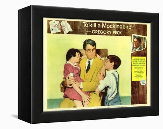 To Kill a Mockingbird, 1963-null-Framed Stretched Canvas