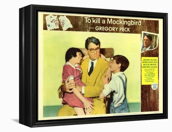 To Kill a Mockingbird, 1963-null-Framed Stretched Canvas