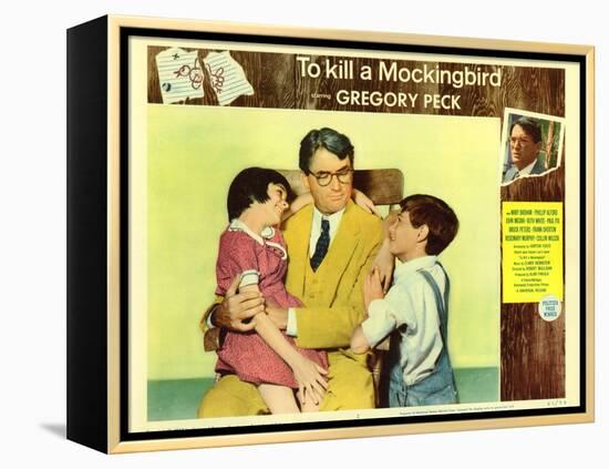 To Kill a Mockingbird, 1963-null-Framed Stretched Canvas