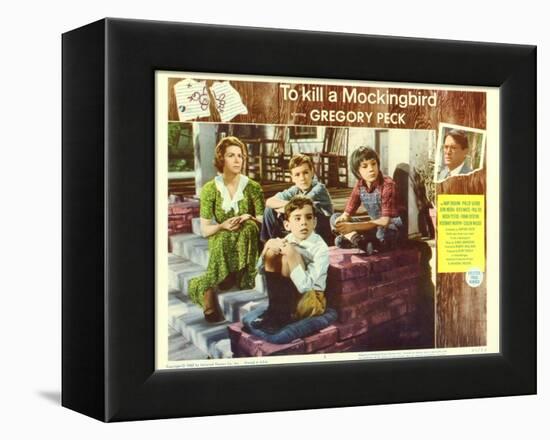 To Kill a Mockingbird, 1963-null-Framed Stretched Canvas