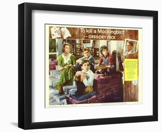 To Kill a Mockingbird, 1963-null-Framed Premium Giclee Print