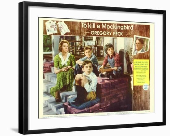 To Kill a Mockingbird, 1963-null-Framed Art Print