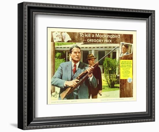 To Kill a Mockingbird, 1963-null-Framed Art Print