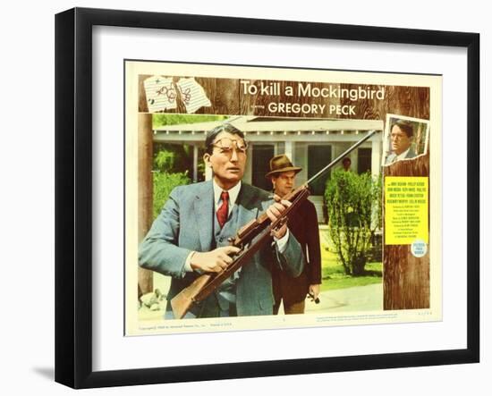 To Kill a Mockingbird, 1963-null-Framed Art Print