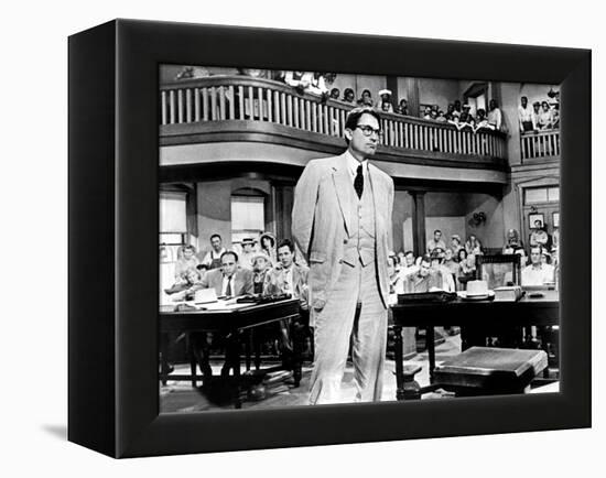 To Kill A Mockingbird, Gregory Peck, 1962-null-Framed Stretched Canvas