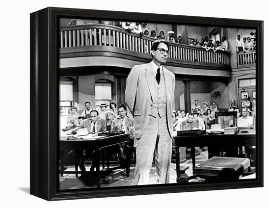 To Kill A Mockingbird, Gregory Peck, 1962-null-Framed Stretched Canvas