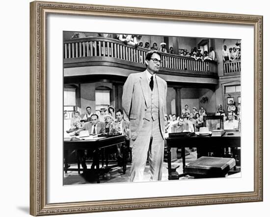 To Kill A Mockingbird, Gregory Peck, 1962--Framed Photo