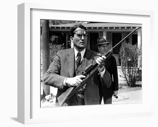 To Kill a Mockingbird, Gregory Peck, Frank Overton, 1962-null-Framed Photo