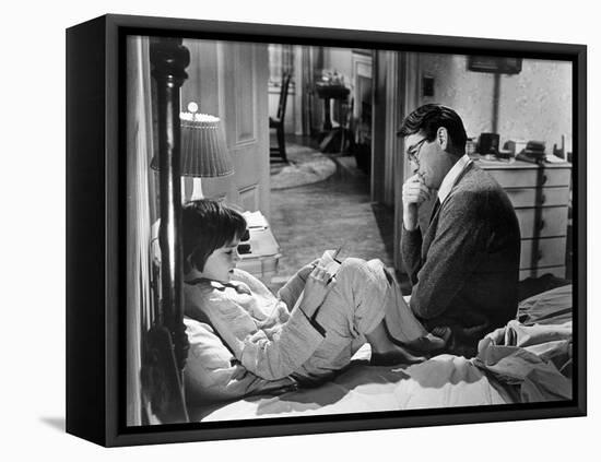 To Kill A Mockingbird, Mary Badham, Gregory Peck, 1962-null-Framed Stretched Canvas