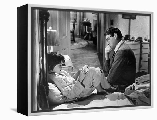 To Kill A Mockingbird, Mary Badham, Gregory Peck, 1962-null-Framed Stretched Canvas