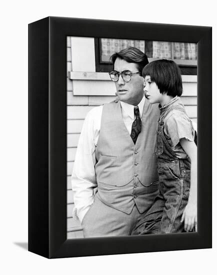 To Kill A Mockingbird, Mary Badham, Gregory Peck, 1962-null-Framed Stretched Canvas