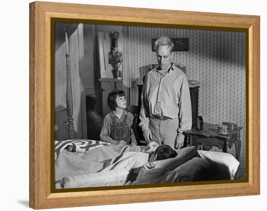 To Kill A Mockingbird, Mary Badham, Robert Duvall, Philip Alford, 1962-null-Framed Stretched Canvas