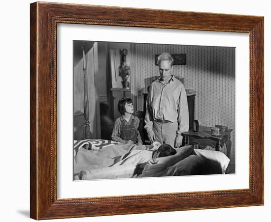 To Kill A Mockingbird, Mary Badham, Robert Duvall, Philip Alford, 1962-null-Framed Photo