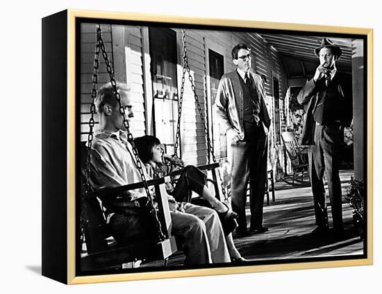 To Kill a Mockingbird, Robert Duvall, Mary Badham, Gregory Peck, Frank Overton, 1962-null-Framed Stretched Canvas