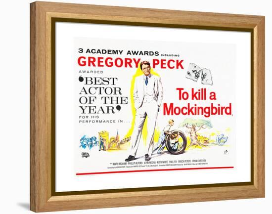 To Kill a Mockingbird-null-Framed Stretched Canvas