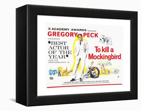 To Kill a Mockingbird-null-Framed Stretched Canvas