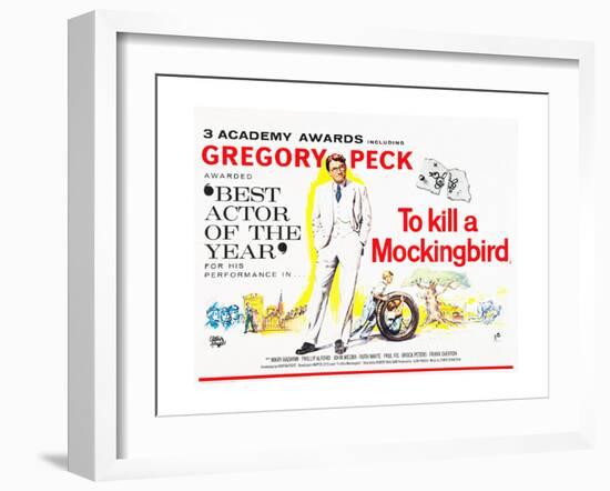 To Kill a Mockingbird-null-Framed Premium Giclee Print