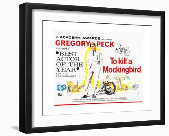 To Kill a Mockingbird--Framed Art Print