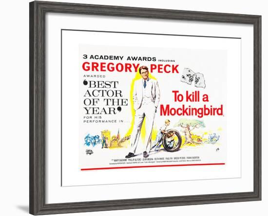 To Kill a Mockingbird--Framed Art Print