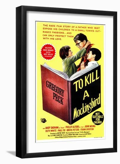 To Kill a Mockingbird--Framed Art Print