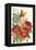 To My Valentine, Fishing Cupid in Roses-null-Framed Stretched Canvas