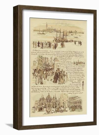 To Our Friends Who Have Never Been to Venice-Randolph Caldecott-Framed Giclee Print