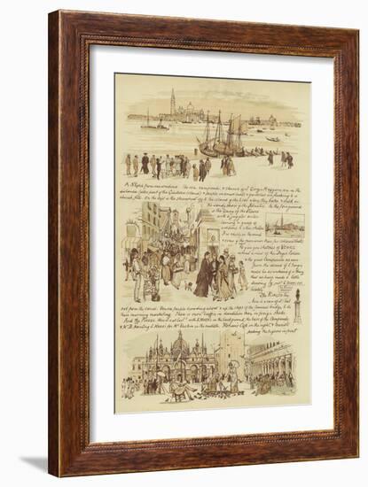 To Our Friends Who Have Never Been to Venice-Randolph Caldecott-Framed Giclee Print