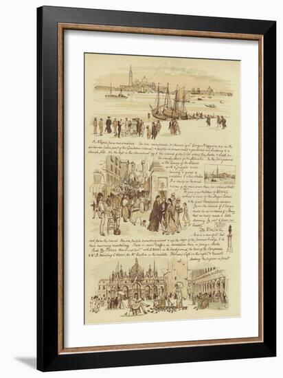 To Our Friends Who Have Never Been to Venice-Randolph Caldecott-Framed Giclee Print