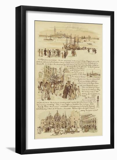 To Our Friends Who Have Never Been to Venice-Randolph Caldecott-Framed Giclee Print