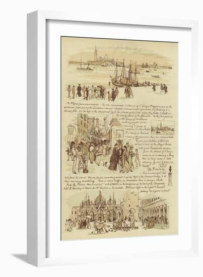 To Our Friends Who Have Never Been to Venice-Randolph Caldecott-Framed Giclee Print