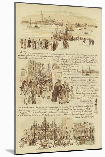 To Our Friends Who Have Never Been to Venice-Randolph Caldecott-Mounted Giclee Print