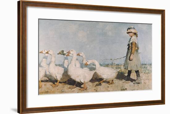 To Pastures New-Sir James Guthrie-Framed Art Print