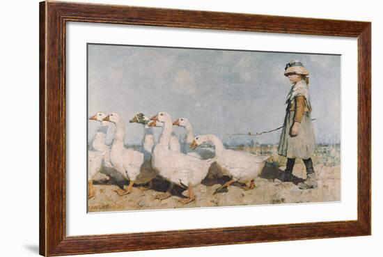 To Pastures New-Sir James Guthrie-Framed Art Print