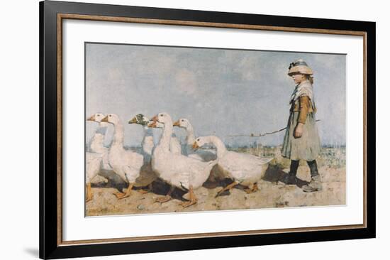 To Pastures New-Sir James Guthrie-Framed Art Print