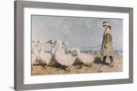 To Pastures New-Sir James Guthrie-Framed Art Print