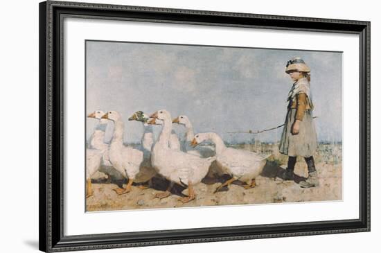 To Pastures New-Sir James Guthrie-Framed Art Print