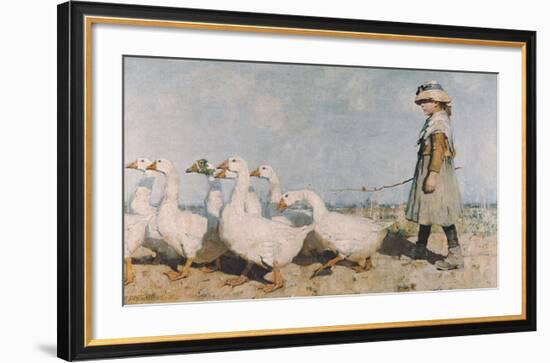 To Pastures New-Sir James Guthrie-Framed Art Print