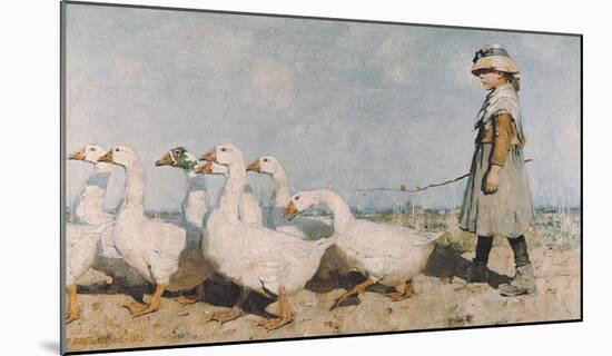 To Pastures New-Sir James Guthrie-Mounted Art Print